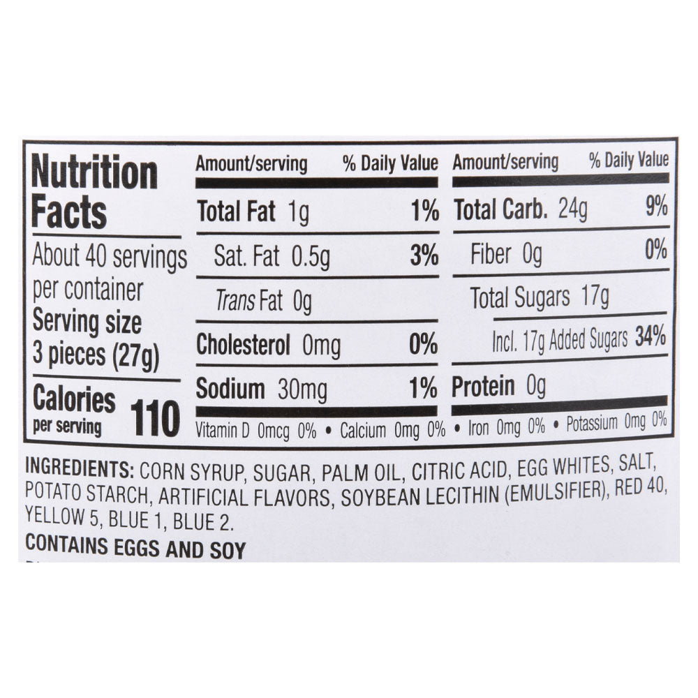 Now and Later Giant Chewy Taffy (120 Pc Tub)