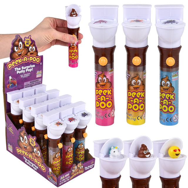 Funny Lollipop Display (12 PC)