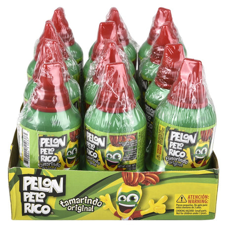 Tamarind Candy Pelon Pelo Rico (12 PC Box)