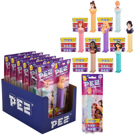 Pez Candy Disney Princesses Blister Pack (12 PC)