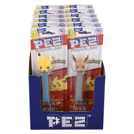 Pez Candy Pokémon Blister Assortment (12 PC Display)