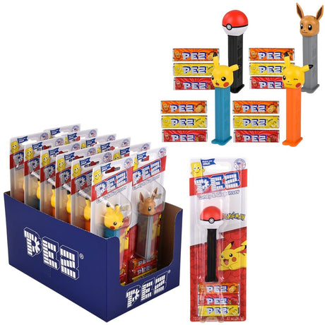 Pez Candy Pokémon Blister Assortment (12 PC Display)