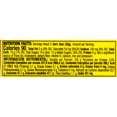 Spicy Pineapple Gummies 3oz (1 DSP)