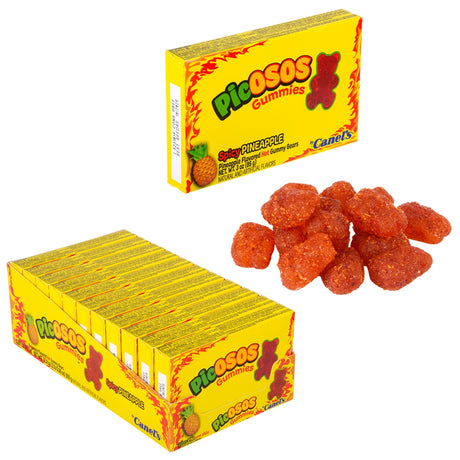 Spicy Pineapple Gummies 3oz (1 DSP)