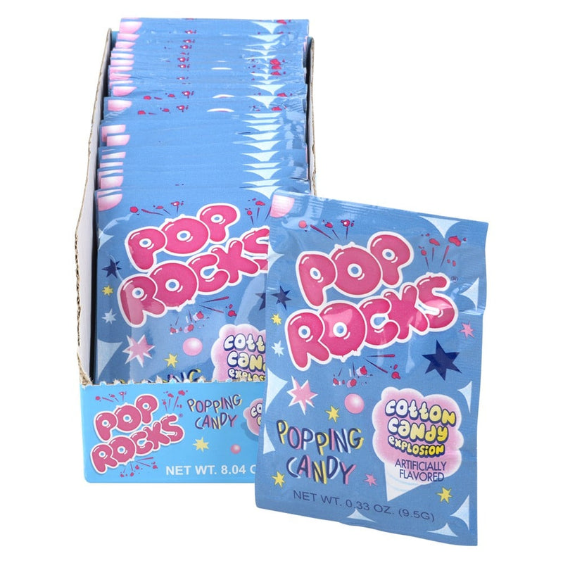 Pop Rocks Cotton Candy Display (24 Pc)