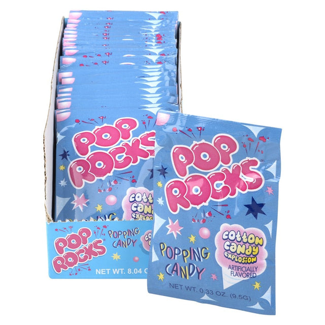 Pop Rocks Cotton Candy Display (24 Pc)