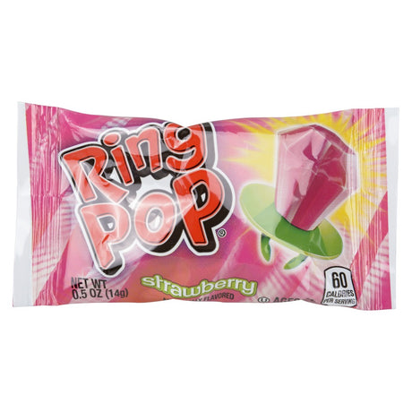 Ring Pop Lollipop Assorted (24 Pc Box)