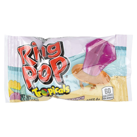 Ring Pop Lollipop Assorted (24 Pc Box)
