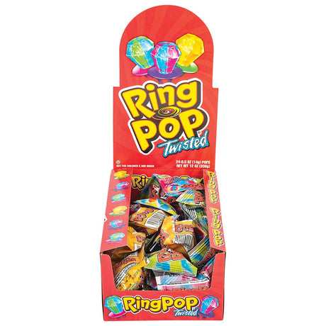 Ring Pop Twist Candy Display Box (24 Pc)