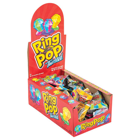 Ring Pop Twist Candy Display Box (24 Pc)