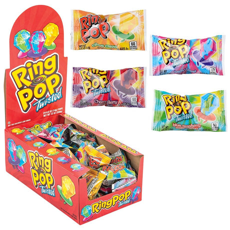 Ring Pop Twist Candy Display Box (24 Pc)