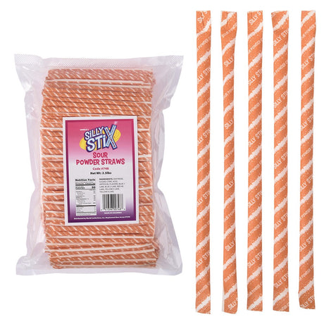 Sour Powder Straws (610 Pieces)