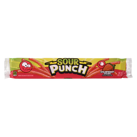 Sour Punch Strawberry Straws (1 Box)