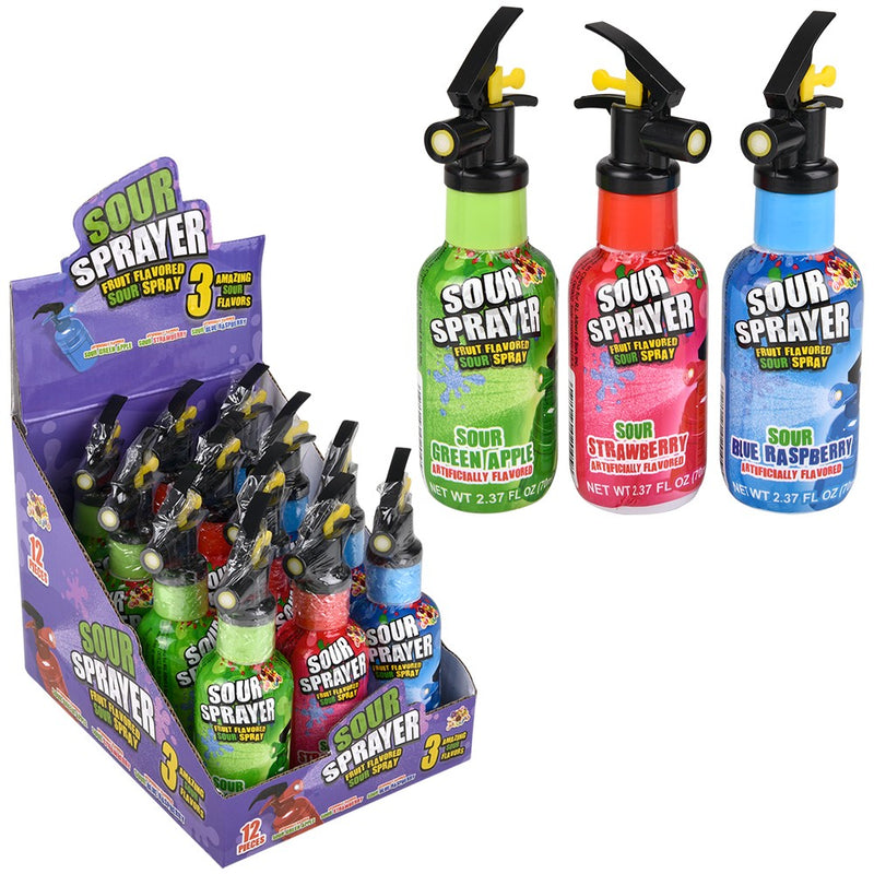 Sour Spray Candy Display (12 Pc Display)