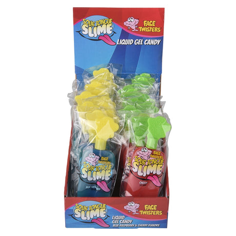 Sour Tongue Slime Gel Candy (24 Ct)