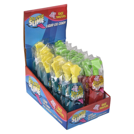 Sour Tongue Slime Gel Candy (24 Ct)