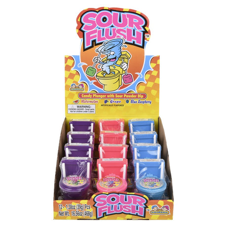 Sour Candy Plunger (12 PC Display)