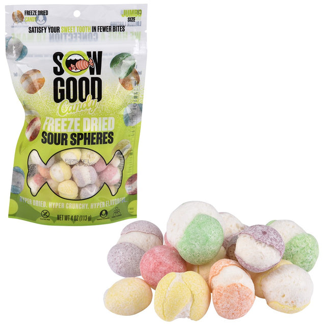 Freeze Dried Sour Spheres Candy (1 Bag)