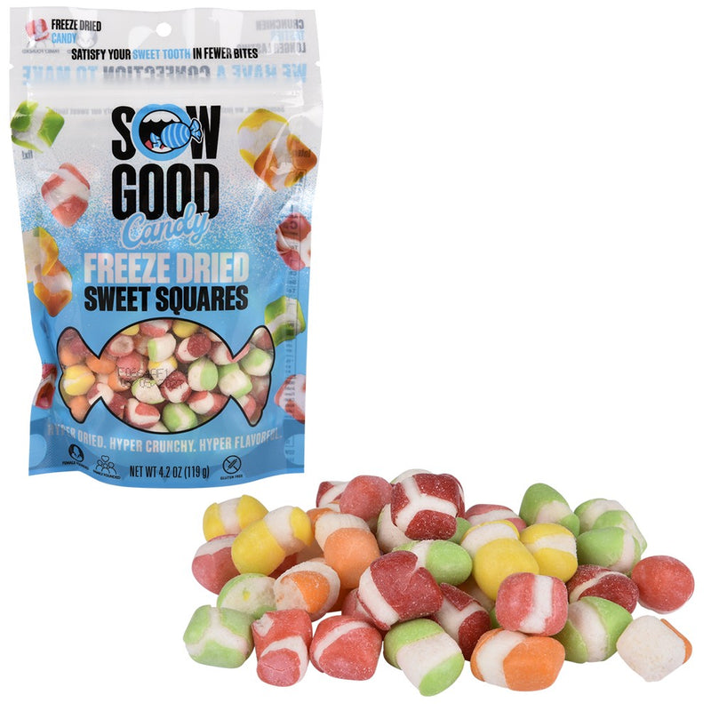 Freeze Dried Sweet Squares Candy (1 Bag)
