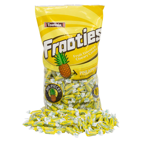 Pineapple Chewy Candy Frooties 360 Ct (1 Bag)