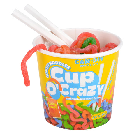 Gummy Noodles Cup (12 PC Display)