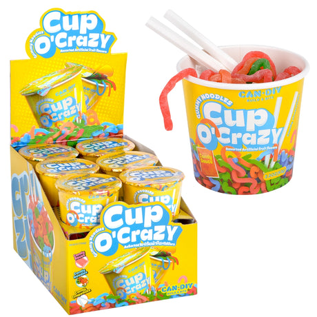 Gummy Noodles Cup (12 PC Display)