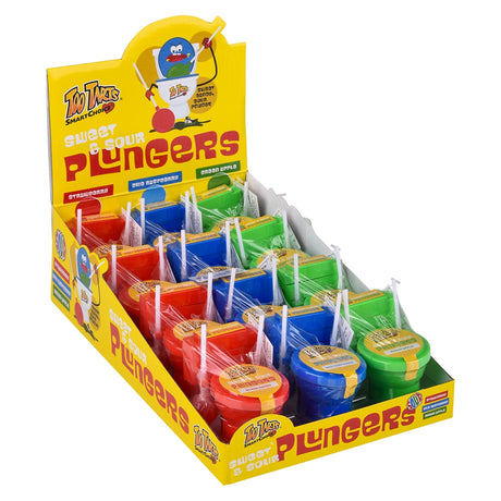 Sweet & Sour Plungers (12 Pc Display)