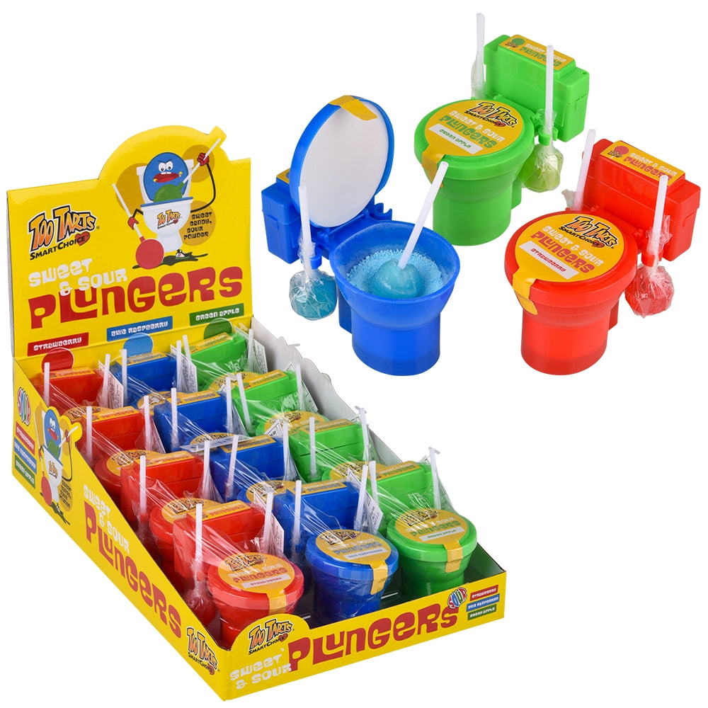Sweet & Sour Plungers (12 Pc Display)