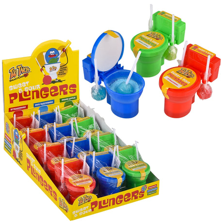 Sweet & Sour Plungers (12 Pc Display)