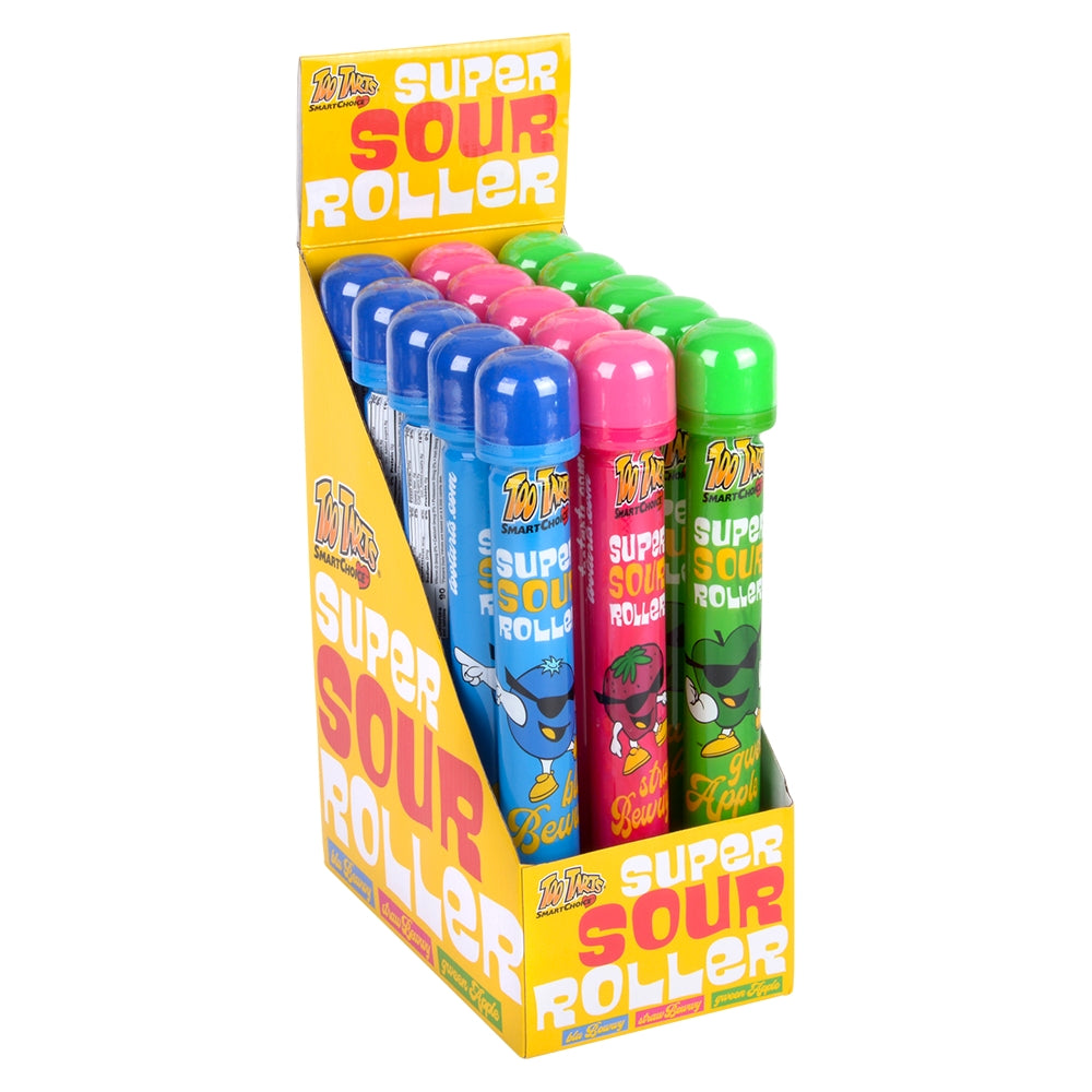 Super Sour Roller Candy Display (15 Count)