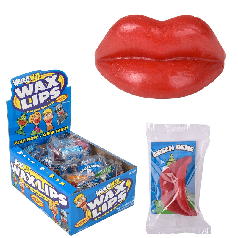 Wax Lips Candy 24ct Display