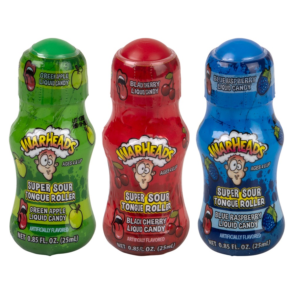Warheads Super Sour Tongue Rollers (1 DZ)