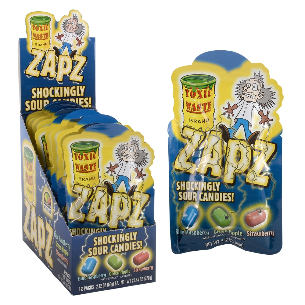 Sour Candies Zapz Shockingly Sour Candies (1 DSP)