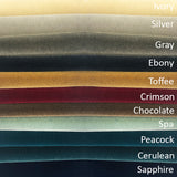 Mohair Faux Mohair Polyester Fabric - Solid, 55" Width (1 Yard)