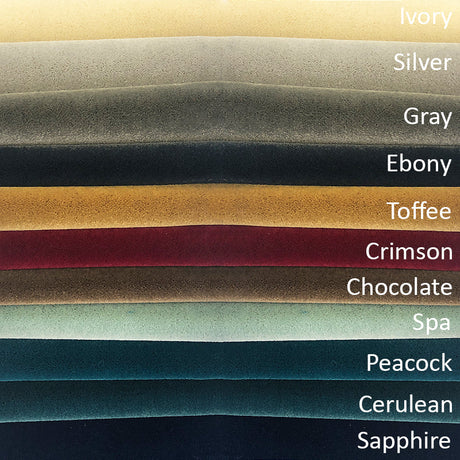 Mohair Faux Mohair Polyester Fabric - Solid, 55" Width (1 Yard)