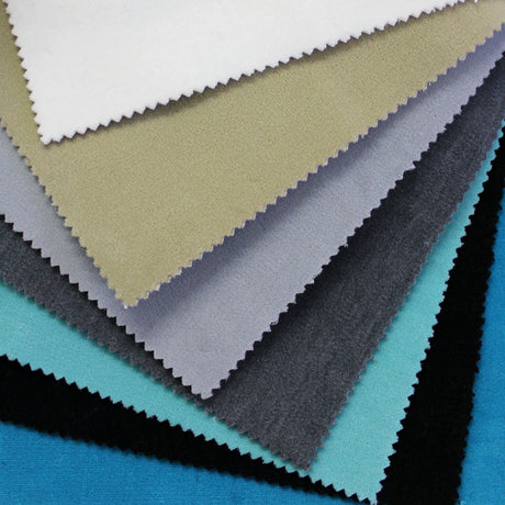 Giada Solid Velvet Fabric - Solid Indoor/Outdoor Velvet, 60" Width (1 Yard)