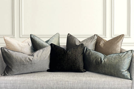 Margo Metallic Cut Velvet Fabric - Solid Metallic Woven Velvet, 55" Width (1 Yard)