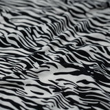 Zebra Printed Spandex Fabric