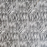 Swim Knit Nylon Spandex Zebra Print 4-Way Stretch