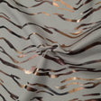Zebra Recycled EcoTechFlex Spandex Fabric - Distressed Zebra Foil, 57/58" Width (1 Yard)