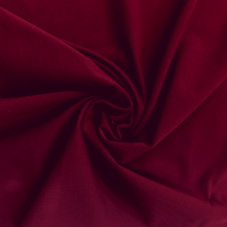 Athletic Jersey Knit Fabric - Zen Bordeaux Red Nylon Spandex