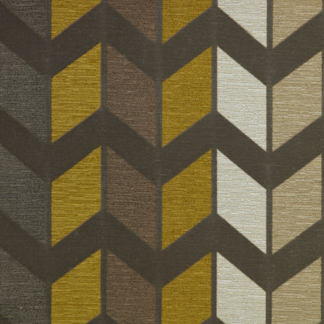 Cotton Blend Upholstery Fabric Chevron Pattern Zeppelin