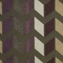 Cotton Blend Upholstery Fabric Chevron Pattern Zeppelin