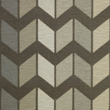 Cotton Blend Upholstery Fabric Chevron Pattern Zeppelin
