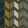 Cotton Blend Upholstery Fabric Chevron Pattern Zeppelin
