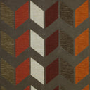Cotton Blend Upholstery Fabric Chevron Pattern Zeppelin