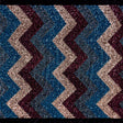Stretch Velvet Sequin Zig Zag