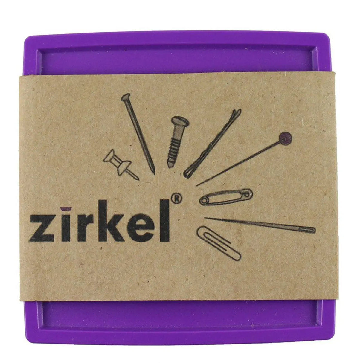 Magnetic Pincushion Purple 4in Square
