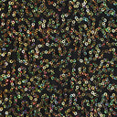 Zsa Spa Polyester Spandex Sequin Fabric - Embroidered Holographic Sequins, 50" Width (1 Yard)