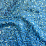 Zsa Zsa Polyester Spandex Sequin Fabric - Embroidered Sequins, 50" Width, 304 GSM (1 Yard)